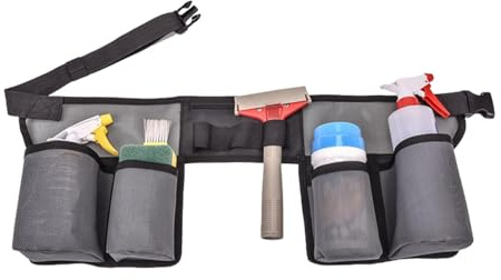 Genikeer Reinigungswerkzeug Gürtel | Werkzeuggürtel Damen Reinigung | Verstellbarer Professional Gürteltasche | Haushalts Gürteltasche Organizer Für Zuhause, Garten, Restaurant