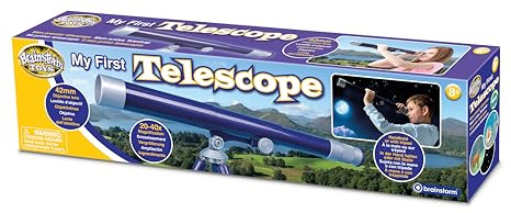 Brainstorm Toys My First Telescope with Light Weight Tripod, Multi-Colour
