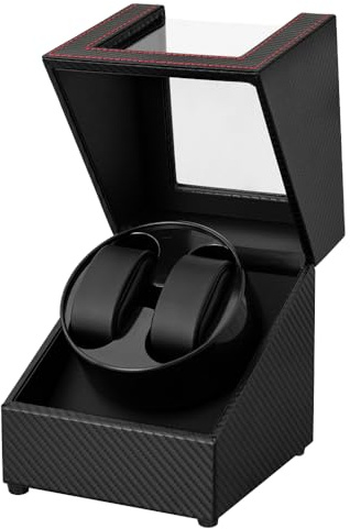 Anyasun Watch Winder for Automatic Watches,Double Watch Winder for Women's and Men's Watches with Quiet Japanese Mabuchi Motor