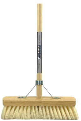 Synx Tools Balai intérieur Fibersoft - Balais doux - Balais de chambre - Balai doux - 140cm - Balai intérieur