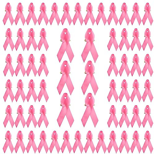 WANDIC 300 Pines Rosa Satinado, Insignia de Concienciación sobre el Cáncer de Mama