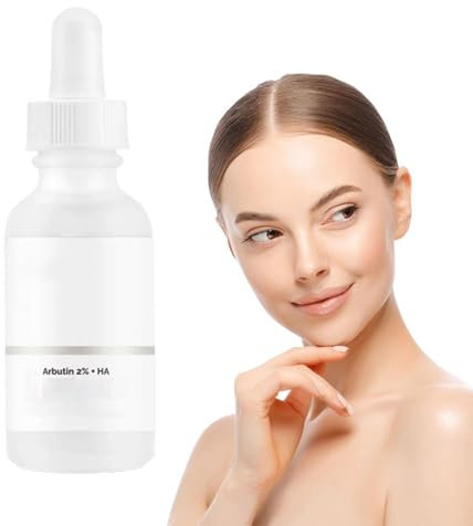 Arbutin 2% + HA Sérum,Serum Visage,Hyaluronique Serum Visage,Sérum de Soin du Visage qui Améliore la Pigmentation et Unifie le Teint,pour Tous Types de Peaux,30 ml