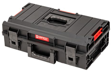 Qbrick System Werkzeugkoffer Werkzeugkasten Leer Werkzeugkiste Box Behälter ONE 200 2.0 Vario Schwarz 585x 385 x 171 mm
