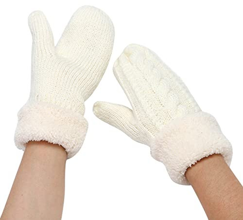 Fingerlose-Handschuhe-Damen, Thermohandschuhe Winter Damen Dünne Fingerless Gloves Thermo Kompressionshandschuhe Fleece Handschuhe Fingerlos Sport Thermo Rheuma Handschuhe Baumwollhandschuhe
