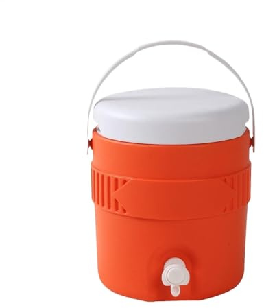 Portable Large Capacity Water Container, Gallon Water Bottle, Insulated Drink Dispenser with Spigot, 3.8L Beverage Dispenser Water Cooler, Water Drink Dispensers with Spigot for Camping