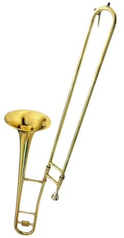 Geeignet Für Anfänger Für Üben Professioneller Posauneninstrumente In B Alt Goldene Posaune(3/4)