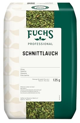 Fuchs Professional - Erba cipollina | 125 g in sacchetto grande | Per professionisti Ho.re.ca e ristoranti