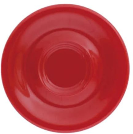 KAHLA Pronto Colore Untertasse 16 cm cherry red|roter Unterteller aus Porzellan