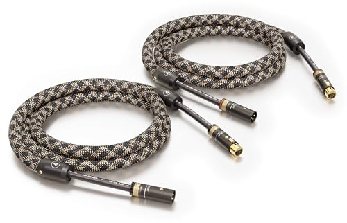 VIABLUE SALE/ALTE SERIE/ABVERKAUF NF-S6 AIR SILVER XLR-Kabel * Analog/NF/Referenz * Audiokabel * 6-fach Abschirmung * Airpipes * T6s XLR-Stecker * 1 Paar * 70 cm * 0.7 m