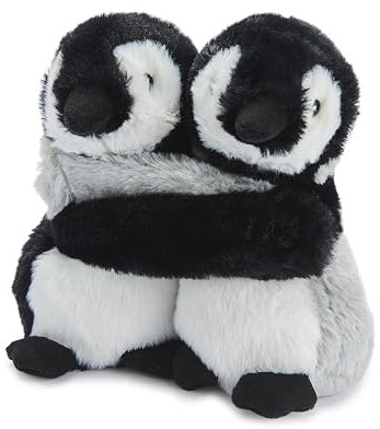 Warmies Warm Hugs Penguin Microwavable s with French Dried Lavender Scent, Fully Heatable Cuddly Toy for Anxiety and Pain Relief