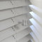 Funky Gadgets Smooth Faux Wood Wooden Venetian Blinds with Strings and THE OTHER with TAPE 50mm Slats TRIMMABLE (Grey, 60cm width x 150cm drop)