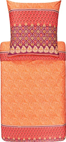 Bassetti Bettwäsche, Baumwolle, ORANGE, 135x200, 2, 9320478