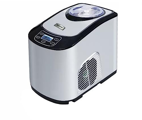 CLoxks Macchina per Il Gelato Compressore Completamente Automatico for Macchina for Gelato Negozio di tè al Latte for Uso Domestico Veloce Piccola Mini Macchina for Gelato Fatta in casa Commerciale