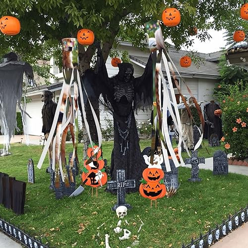 Hund und eine Ente Halloween Windsäcke 150 cm Outdoor hängende Dekorationen für Zuhause Halloween Dekor Halloween Dekorationen draußen für Partyzubehör