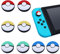 Tapones Para Joystick Compatibles Con Nintendo Switch, Tapas Para Joystick, 4 Pares Accesorios Thumb Grips,Tapa De Joystick,Joystick De Silicona,Tapones Para Joystick,Grip Joystick,Accesorios Joystick
