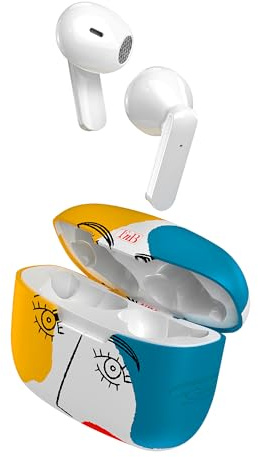 Auricolari wireless - T'nb - Exclusiv' - ART 3 - Custodia di ricarica inclusa - Bluetooth - Durata della batteria di 12 ore - Comandi touch - Bianco