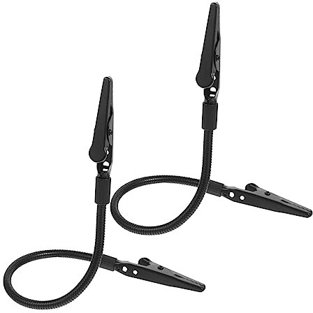 EXCEART 2st -befestigungswerkzeug Bild-foto-clips Metalldrahtklammer Memo-notizclips Memokartenhalter Tischmenü Rostfreier Stahl Geschäftskartenhalter Selbstgemacht Individuell