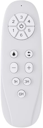 CJOY Télécommande pour ventilateur de plafond 52-1053 CC Blanc