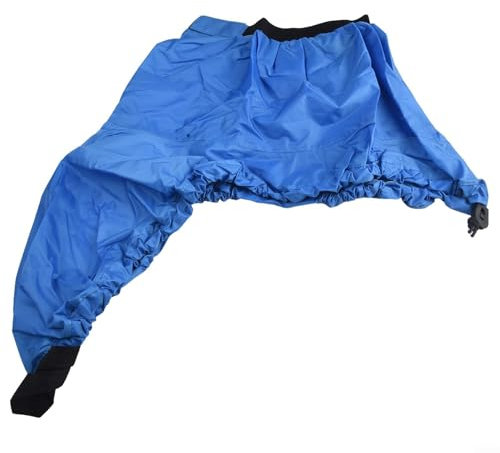 Premium-Spritzdeck-Rock für Kajak, Kanu, Boot, wasserdicht, staubabweisend, einfach zu bedienen, (L blau)