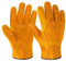 JOOTUEPO Guantes de Trabajo de Cuero Para Hombres y Mujeres, Guantes Hortícolas, Guantes de Trabajo de Piel de Vaca para Jardinería, Soldadura, Construcción, Motosierras, Granjas, Pastos, L