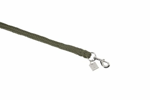 Eskadron Strick Führstrick Karabinerhaken Classic Sports Duralastic, Farbe:Dusty Olive