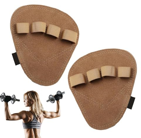Grip pour l'haltérophilie, la musculation, la gym, la protection des doigts – Équipement d'entraînement pour haltérophilie, soulevés de terre, tractions, exercices de gym, protection de la paume