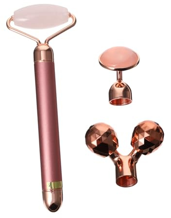 Warmhm Facial Avec Masseur Électrique Pour Visage Outil De Massage Pour Réduire Les Poches Et Rougeurs