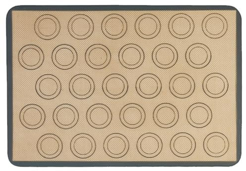 Juego de moldes de silicona para macarrones, suministros de decoración, capacidad para macarrones, herramienta para hornear pasteles