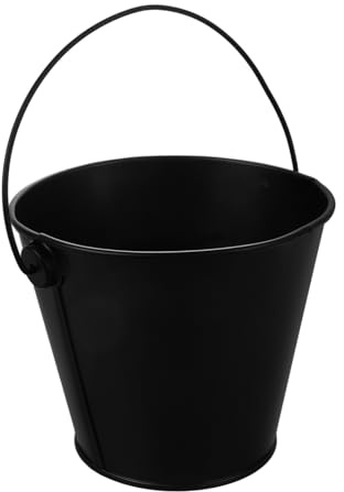 iplusmile Seau Graisse Barbecue Tôle Seau Récupérateur Huile pour Grill Compact et Accessoire Barbecue pour Cuisine et Extérieur