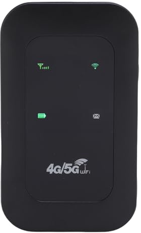 HETHLIF Enrutador Móvil 4G 5G Compacto con Enrutador WiFi Portátil de Ranura SIM para Viajar y en la Conectividad GO
