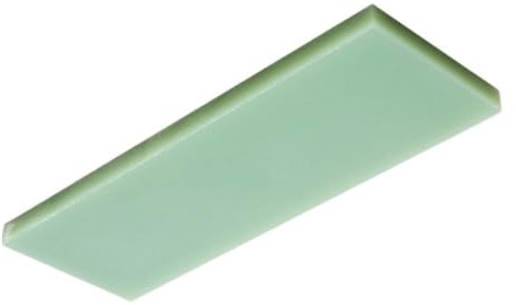 Placa de fibra de vidrio, Hoja de fibra vidrio 0,2 mm espesor, FR4 for material decorativo, 1 pieza(0.2x200x250mm)