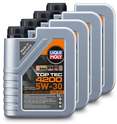 Liqui Moly 4X 3706 Top Tec 4200 5W-30 Motoröl