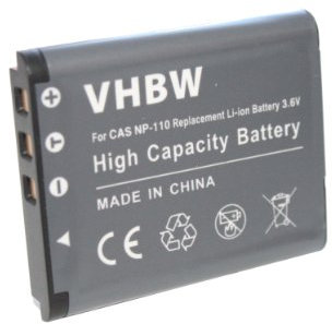 vhbw batteria compatibile con JVC Everio GZ-V570, GZ-VX700, GZ-VX700BUS, GZ-VX705, GZ-VX715, GZ-VX715L videocamera camcorder (750mAh, 3,6V, Li-Ion)