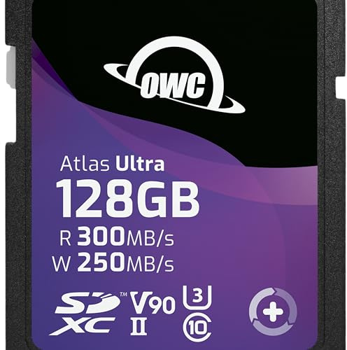 OWC Atlas Pro 128GB SDXC UHS-II V90 Tarjeta Multimedia
