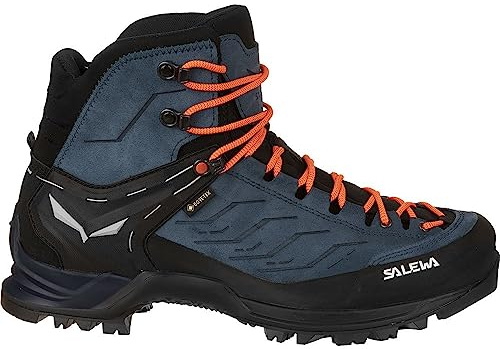 Salewa Mountain Trainer Mid Gore-Tex Bottes de Randonnée Hommes, Bleu, 10