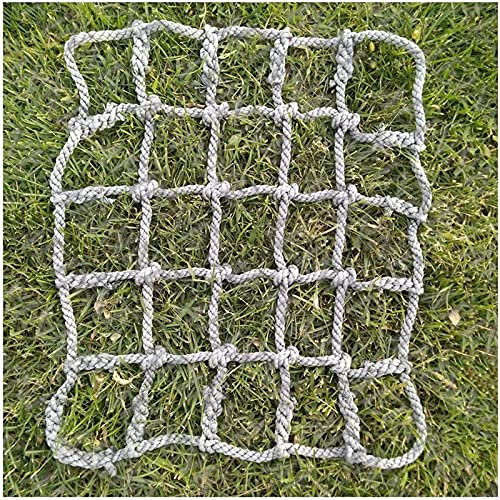 GSHUPIOU Klettern Sieben farbige Sicherheitsnetze Outdoor Seilkletternetz, Spaß for den Kinderspielplatz, Tragkraft 250kg,(2 * 2m(6.6 * 6.6ft))