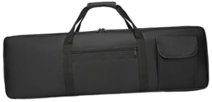 Baoblaze Electric Piano Case 88Key Keyboard Gig Bag with Pocket Padded Carrying Case Handbag for Music Studio Tour Concert Performance, S