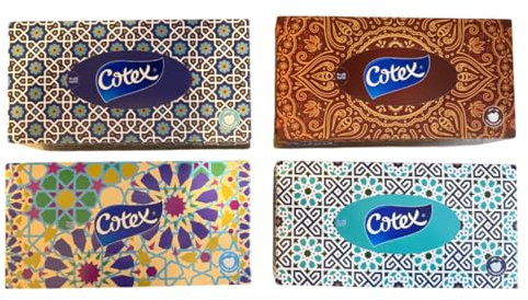 COTEX Eco Facial Tissue Boxes 2 Ply 140 Sheets per Box (20 Boxes) 2800 Total Sheets | Ultra Soft Tissue - Bulk Buy | Made from 100% Virgin Pulp