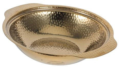 CONGARTENO Olla De Barro Pequeña De Acero Inoxidable Para Cocina Casera Con Tapa y Doble Asa Para Fideos Instantáneos Wok De Doble Asa Para Estufa De Gas