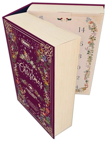 Gibsons Advent Jigsaw Puzzle Calendar Tales of Christmas 2025 – 24 Mini Daily Christmas Puzzles for Adults & Kids – Festive Holiday Countdown Gift Set – The Art File Collection