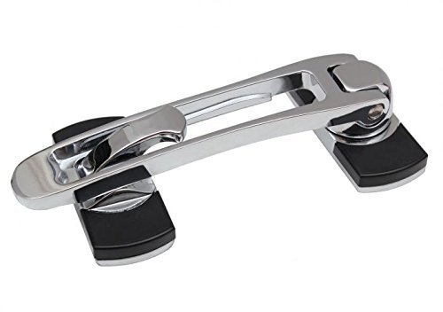 Sicherheitsriegel Türsicherung Türkette Sicherheitskette in Chrom Optik