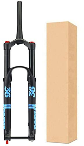 ZECHAO 27,5/29inch Fahrrad Federgabel MTB,Rebound-Anpassung 160mm Federweg 15 * 110mm Stoßdämpfer Feder Vordergabel 1-1/2 Fahrrad Federgabel (Color : Blue, Size : 29inch)