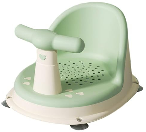 Siège de bain pliable pour bébé avec ventouse puissante conçue par pulvérisation - Siège de baignoire pour bébé - Siège de pour bébé - Chaise de bain pour bébé avec dossier antidérapant