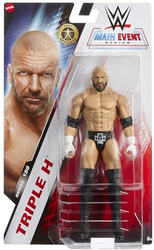 WWE Triple H (HHH) Main Event 156 Toy Wrestling Action Figure