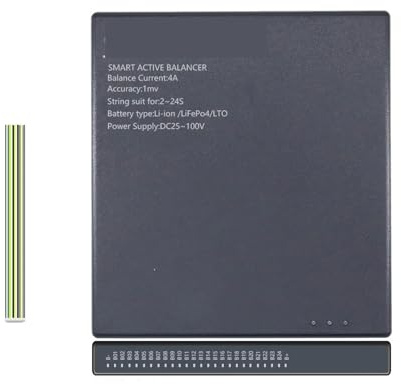 PKHDLYEU Bilanciatore Attivo 4A con Corrente di bilanciamento BT Neey for Batteria agli ioni di Litio Lifepo4 2S~24S Equalizzatore 4A