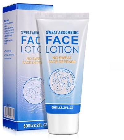 EIHI Lotion Anti-transpirant Pour Visage, Réduirec Sweat, Bloque La Transpiration et Contrôle la Peau grasse, Crème Anti Transpirante Pour Hommes et Femmes, 60ml