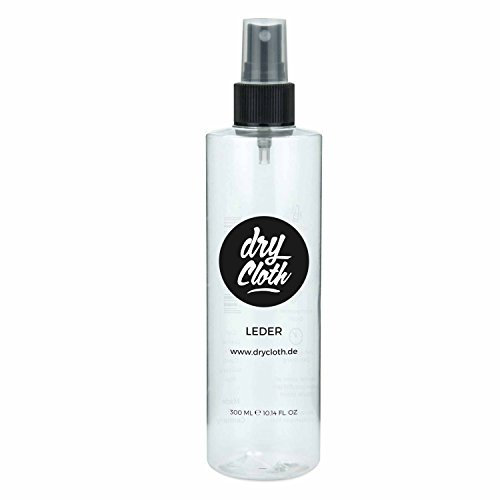 DRYCLOTH 696300 - Protection pour cuir nappa - 300 ml - Spray imperméabilisant avec vaporisateur à pompe, Transparent