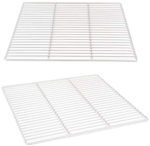 Grillrost 42 x 42 cm aus Edelstahl rostfrei und elektropoliert