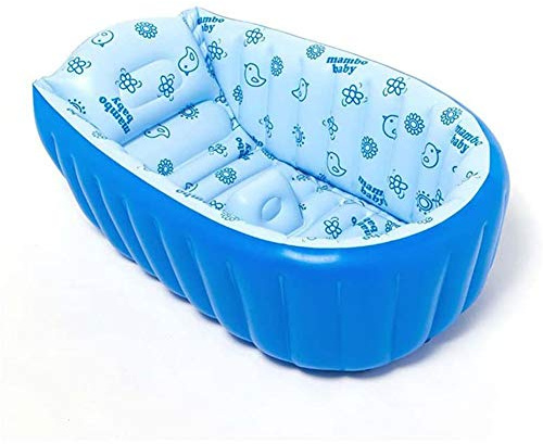 CheungLee bébé BAIGNOIRE, Portable gonflable BAIGNOIRE, Mini Piscine, Pliable épais bébé bébé enfant en bas âge Douche avec bassin Coussin doux pour 0-3 ans Bébé