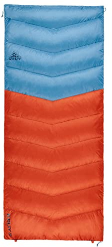 Kelty Galactic Down 30 Degree Sleeping Bag, 550 Fill Power RDS Trackable Down, Backpacking and Camping, Zip Together for 2P Sleeping Bag (Rooibos Tea)